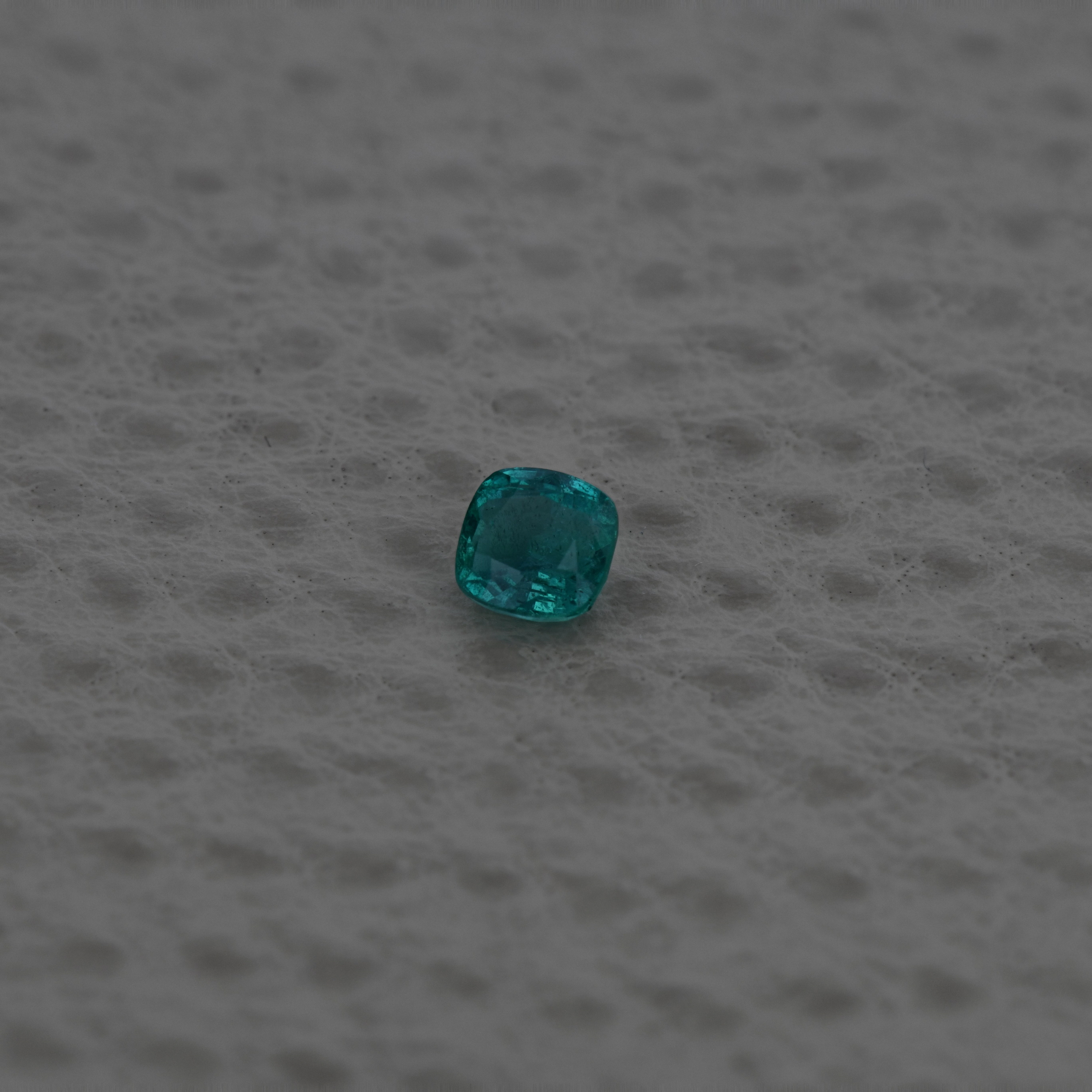 Smarald 0,81 ct., Zambia, ALGT Antwerp