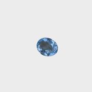 Aquamarin oval 2,28 ct, certificare ALGT Antwerp