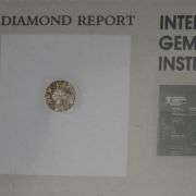 Diamant 0,52 ct., Natural Fancy Brown, certificare IGI Antwerp