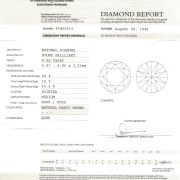 Diamant 0,52 ct., Natural Fancy Brown, certificare IGI Antwerp