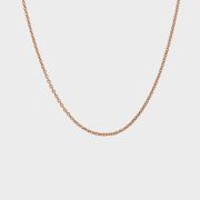 Lant din aur roz 18k, 1,58 grame
