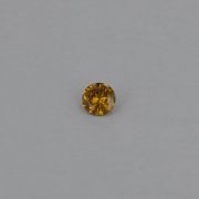 Diamant 0,18 ct., Natural Fancy vivid orange yellow, certificare HRD Antwerp