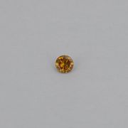 Diamant 0,16 ct., Natural Fancy vivid orange yellow, certificare HRD Antwerp