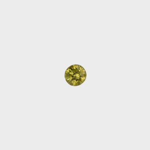Diamant 0,10 ct., Fancy yellow, certificare HRD Antwerp
