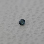 Safir 0,43 ct., neincalzit, ALGT Antwerp