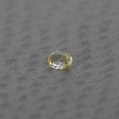 Safir 0,63 ct., certificare ALGT Antwerp