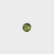 Peridot 1,05 ct., neincalzit, certificare ALGT Antwerp