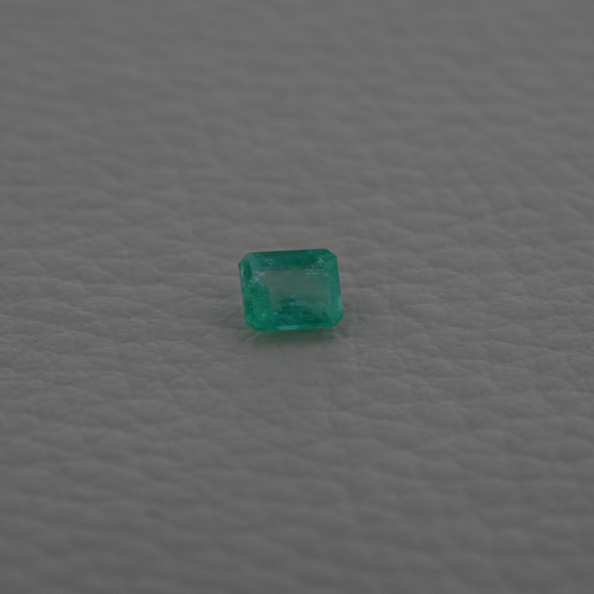 Smarald 0,59 ct., Columbia, ALGT Antwerp