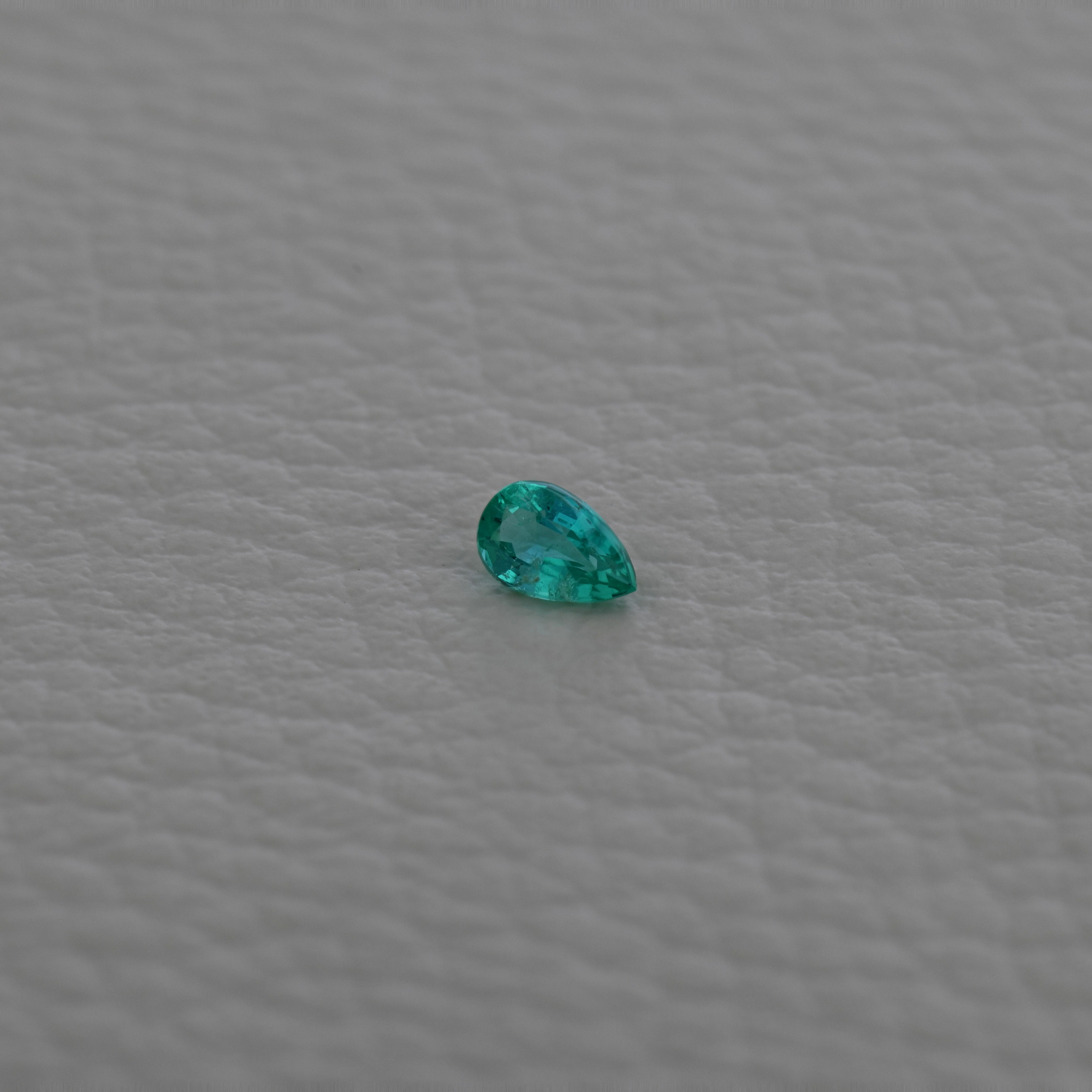 Smarald 0,32 ct., Afghanistan, Panjshir, ALGT Antwerp