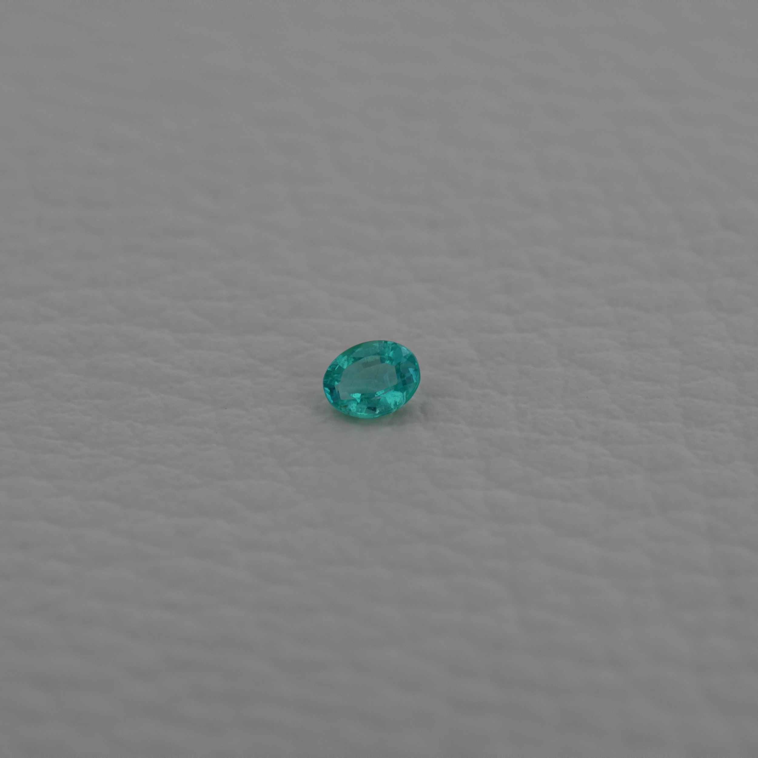 Smarald 0,21 ct., Columbia, ALGT Antwerp