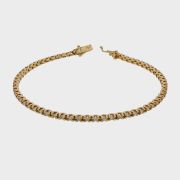 Bratara din aur galben 18k, 7,43 grame