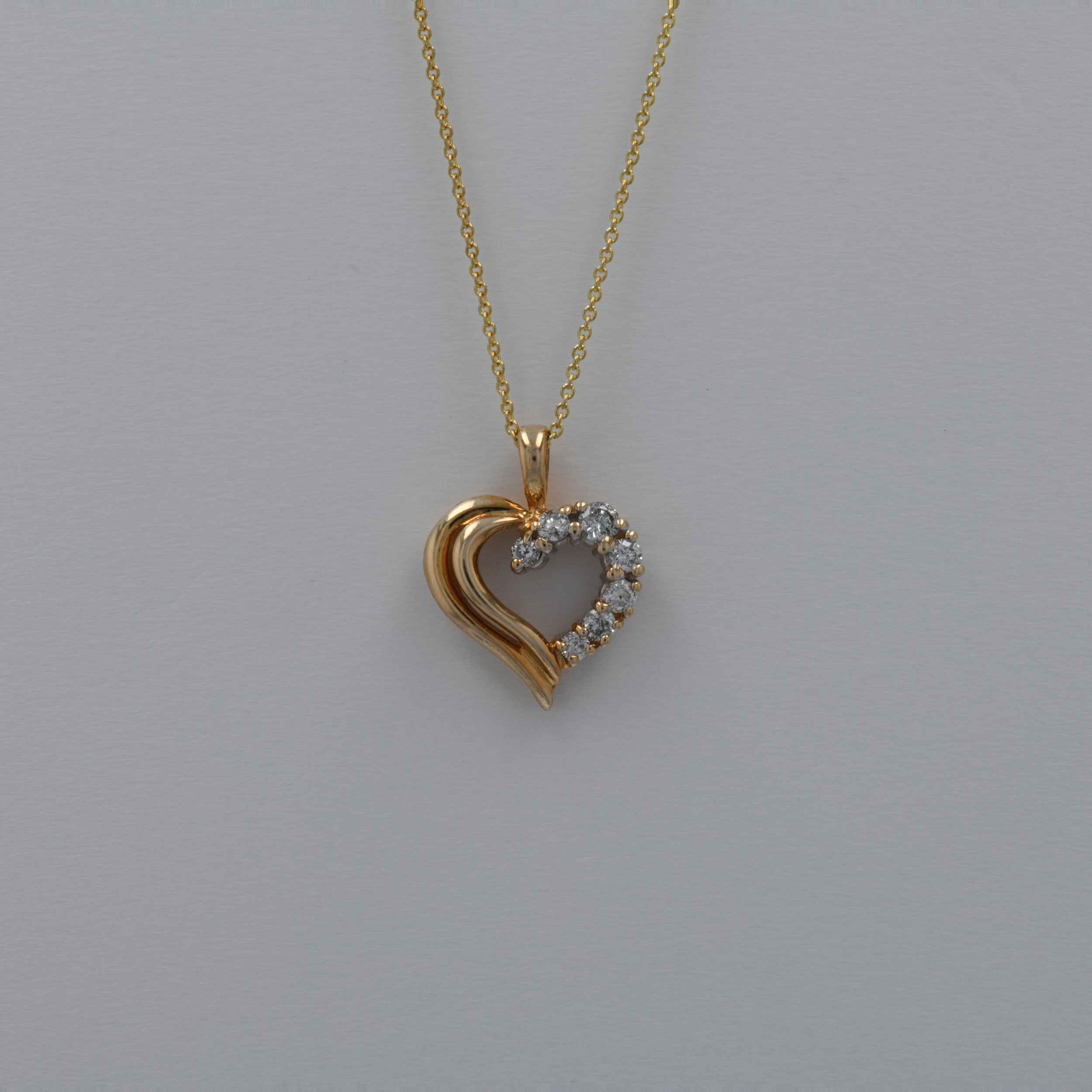 Pandantiv din aur galben 14k, 0,98 grame