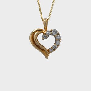Pandantiv din aur galben 14k, 0,98 grame