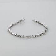 Bratara din aur alb 18k cu diamante 1,60 ct.