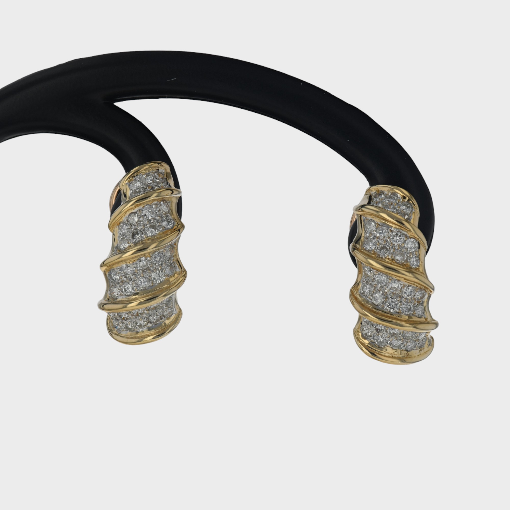 Cercei din aur galben 18k, 8,72 grame