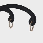 Cercei cu diamante, aur roz 18k