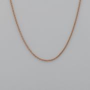 Lant din aur roz 18k, 1,58 grame