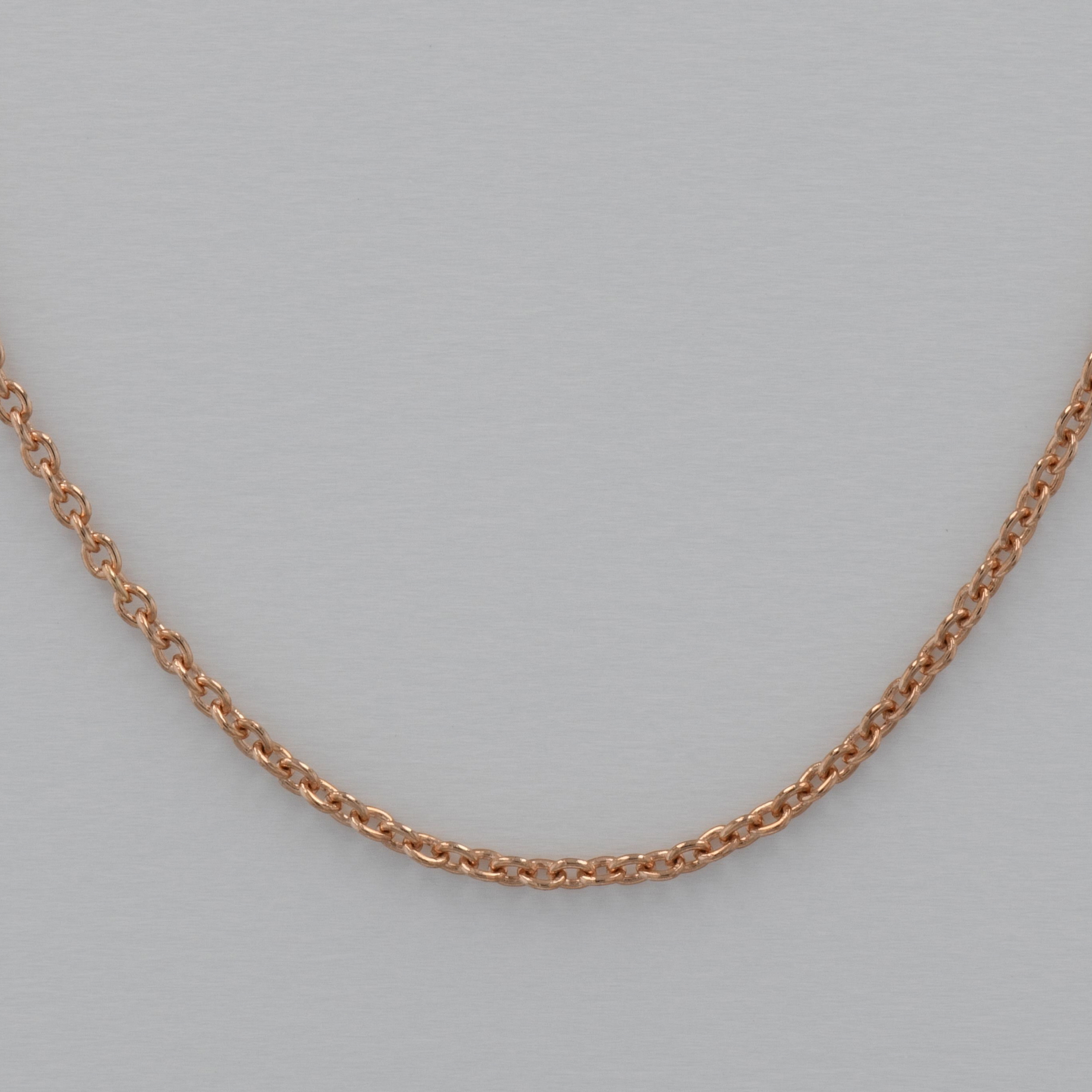 Lant din aur roz 18k, 1,58 grame