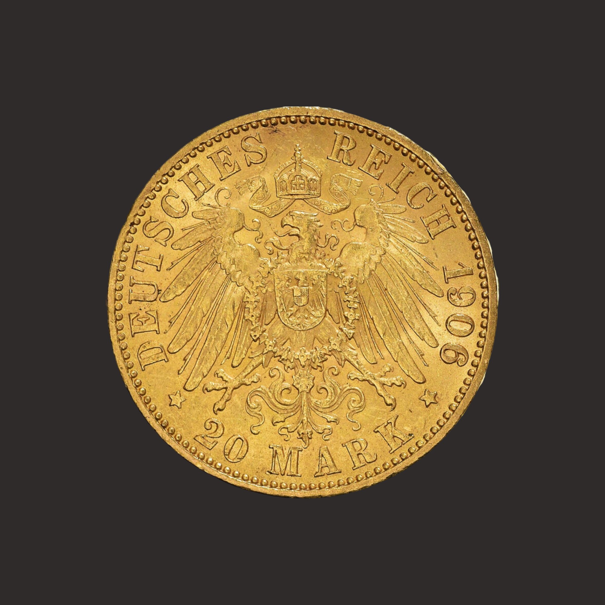 Moneda aur 20 marci germane, Wilhelm II-PRECOMANDA