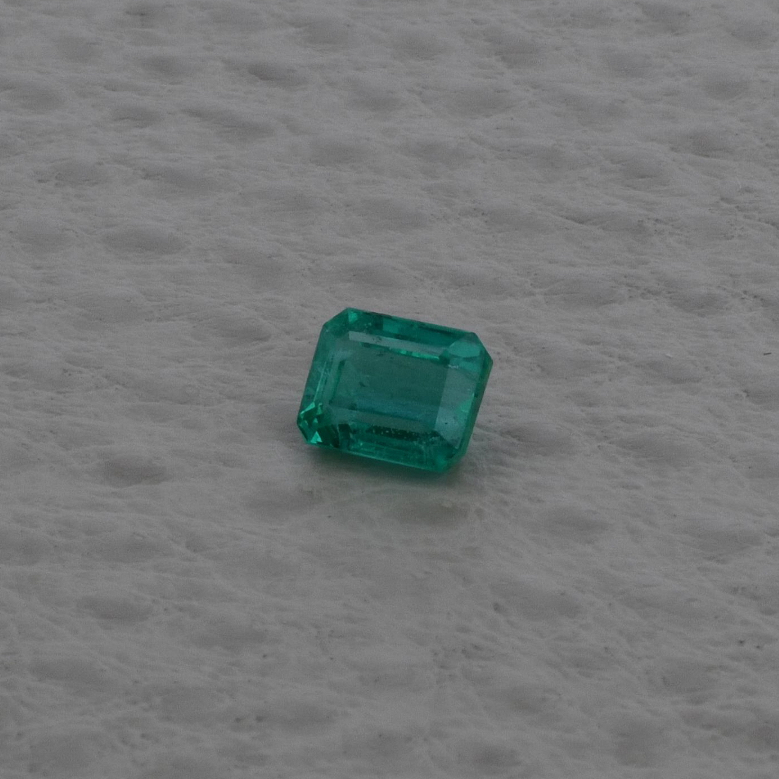 Smarald 1,21 ct., Zambia, certificare ALGT Antwerp