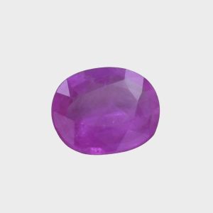 Safir 2,53 ct., Mozambic, certificare ALGT Antwerp
