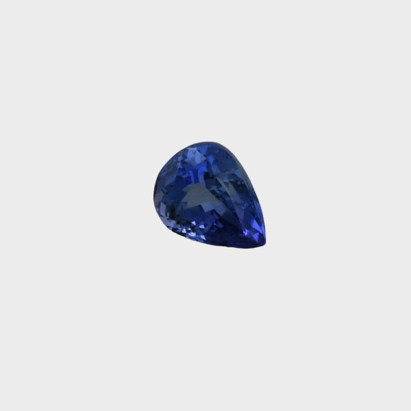 Tanzanit 3,546 ct., certificare EGL Japan