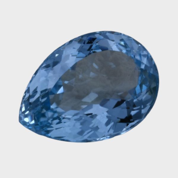 Topaz Sky Blue 36,19 ct., certificare ALGT Antwerp