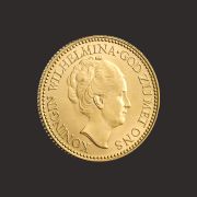 10 Guldeni Wilhelmina 1927 Fata P