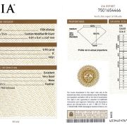 Diamant Natural 0,90 Ct., G, VVS1 Sku 10400c