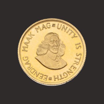 Moneda din aur 2 rand Africa de Sud