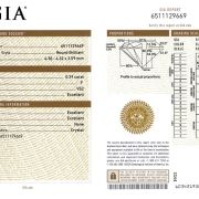 Diamant Natural 0,29 Ct., F, VS2 – Sku C