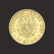 Moneda Aur Marci Germane Wilhelm I – Spate P