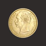 Moneda De Aur Coroane Danemarca Frederik VIII Fata P