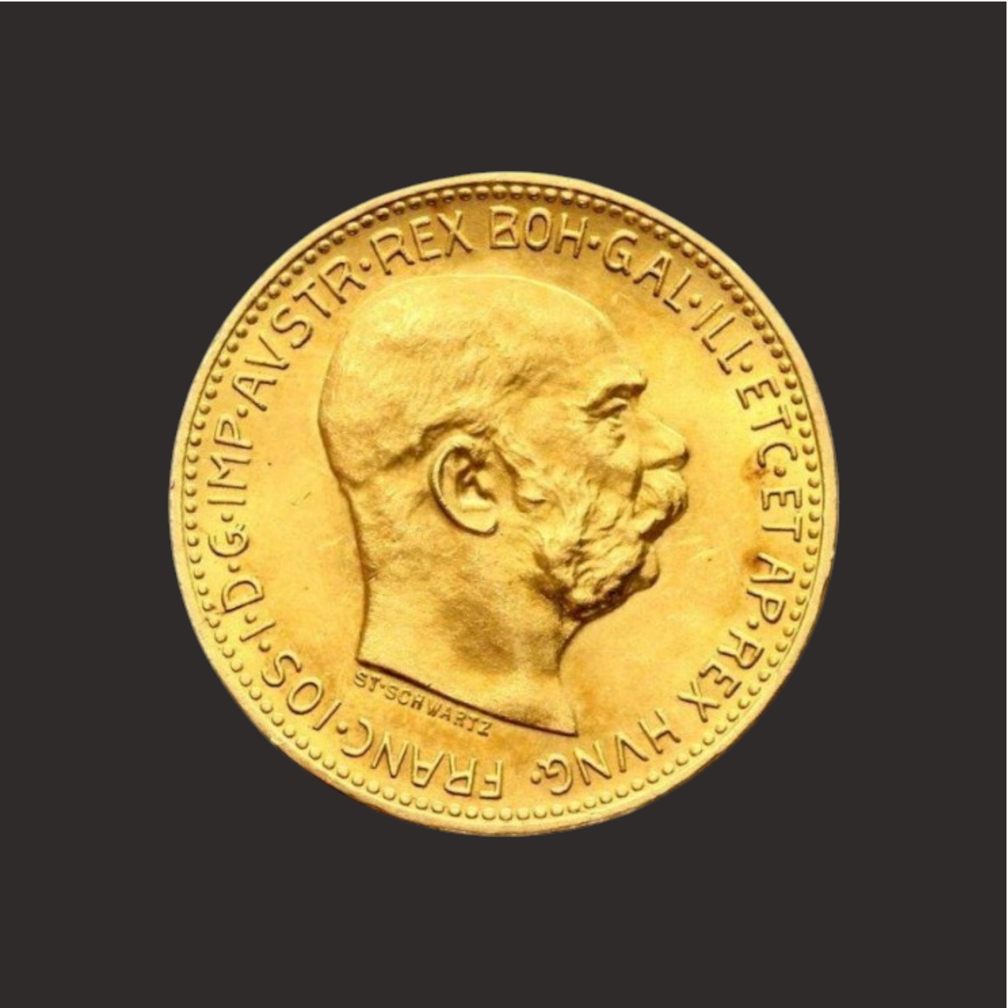 Monede De Aur Coroane Austriece Franz Joseph I – Fata P