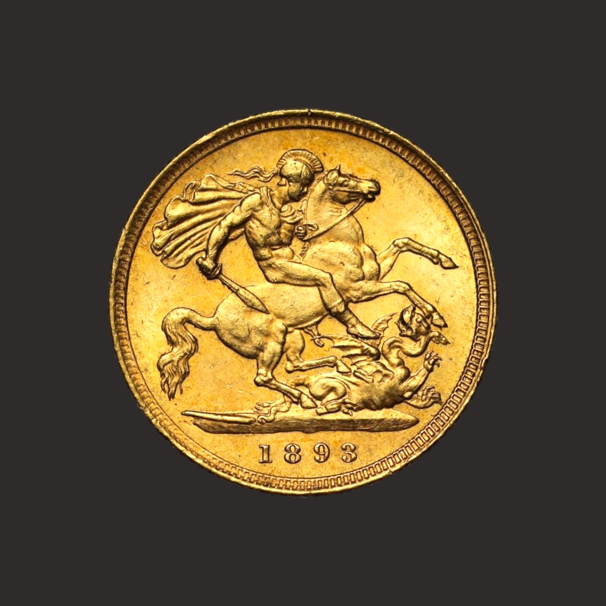 Moneda aur Half Sovereign Regina Victoria acoperita cu voal, Marea Britanie-PRECOMANDA