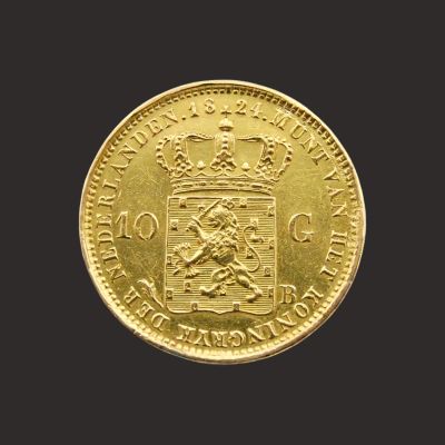 Moneda din aur 10 guldeni olandezi, Willem I – IN STOC