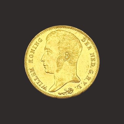 Moneda din aur 10 guldeni olandezi, Willem I – IN STOC