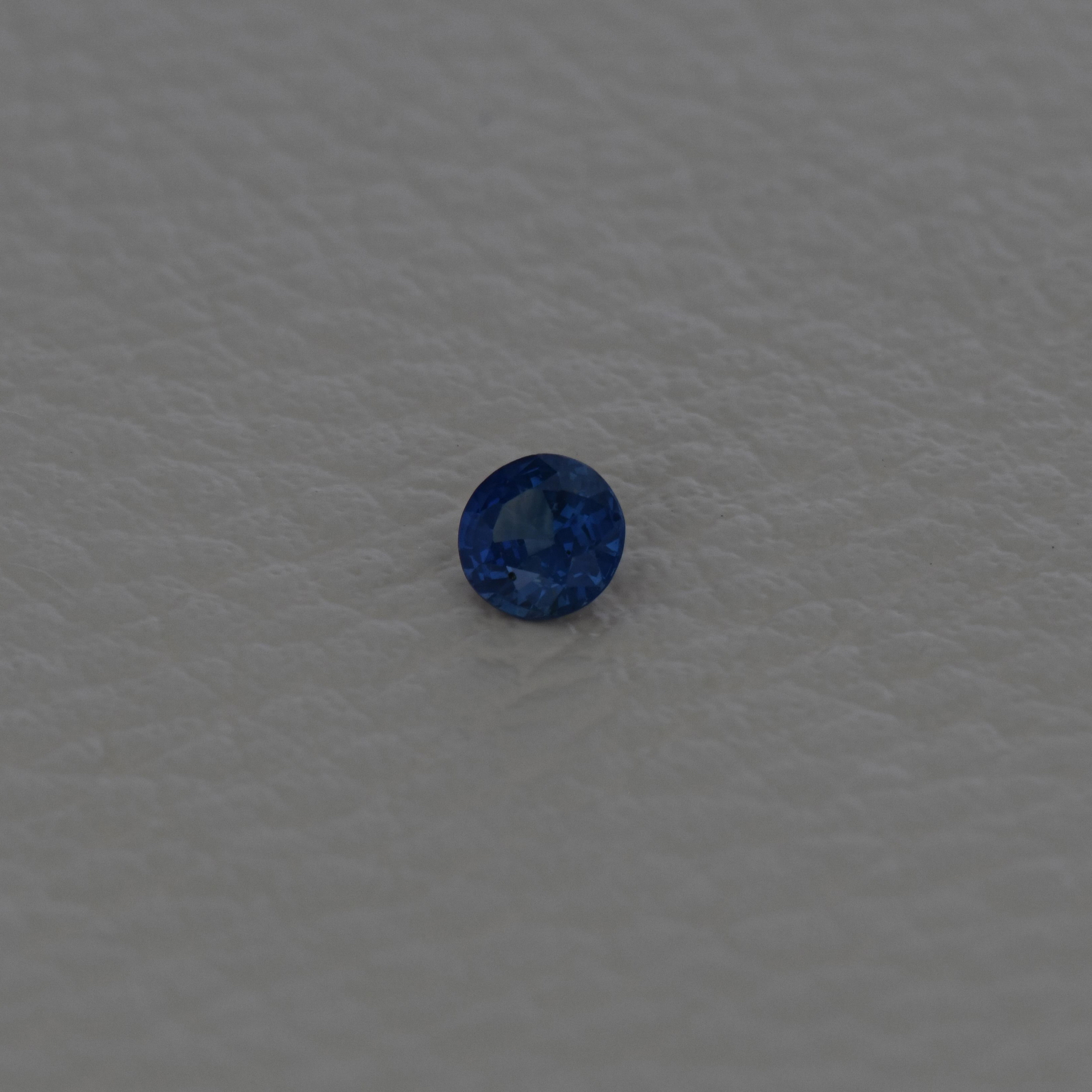Safir 0,49 Ct., Magmatic, Cambodia, Neincalzit, Fine Color Quality, ALGT Antwerp Sku