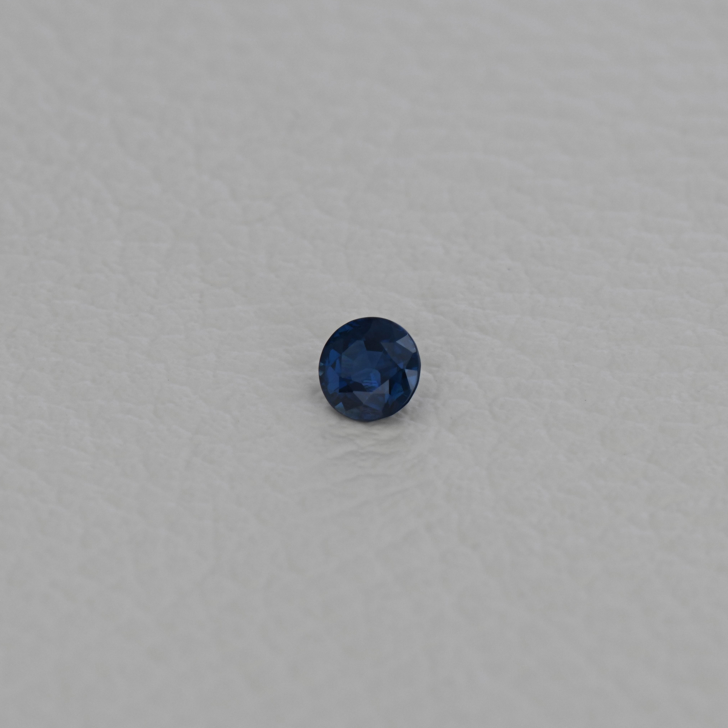 Safir 0,78 Ct., Magmatic, Vietnam, Neincalzit, Certificare ALGT Antwerp Sku10488