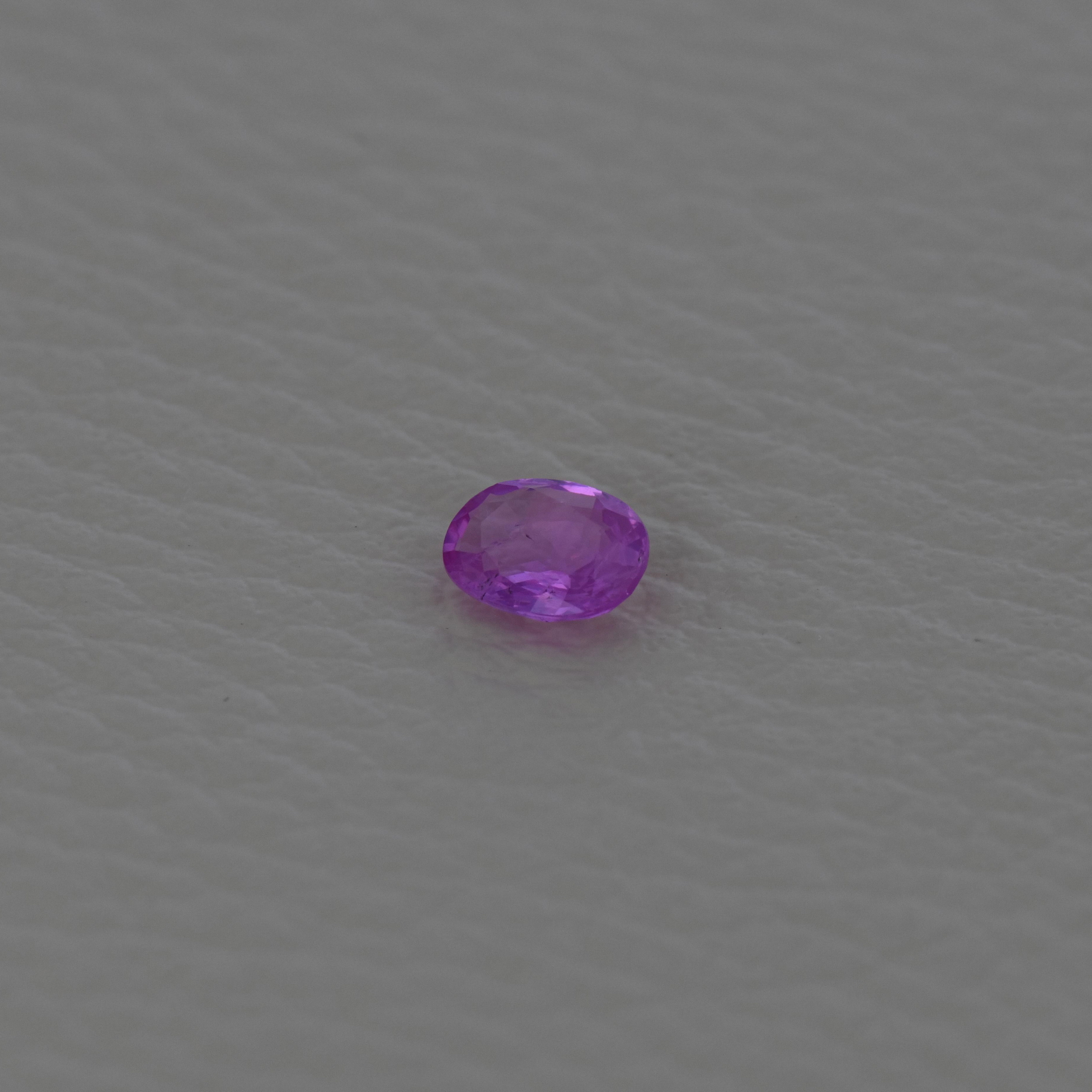 Safir 0,79 Ct., Vietnam, Certificare ALGT Antwerp