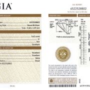 Diamant natural 0,62 ct., H, VS1, certificare GIA