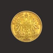 Moneda aur Franz Iosif, 10 Coroane Austria(1897)-IN STOC