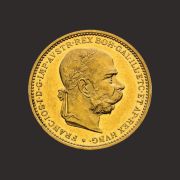 Moneda aur Franz Iosif, 10 Coroane Austria(1897)-IN STOC