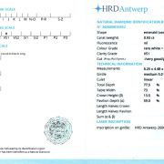 Diamant natural 0,93 ct., F, VS1, certificare HRD Antwerp