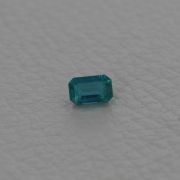 Smarald natural 0,69 ct., Zambia, certificare ALGT Antwerp