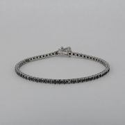 Bratara din aur alb 18k cu diamante