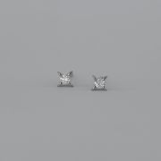 Cercei din aur 18k cu diamante
