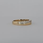 Inel din aur galben 14k cu diamante
