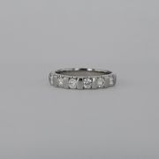 Inel din platina 950, cu diamante 0,45 ct.