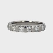Inel din platina 950, cu diamante 0,45 ct.